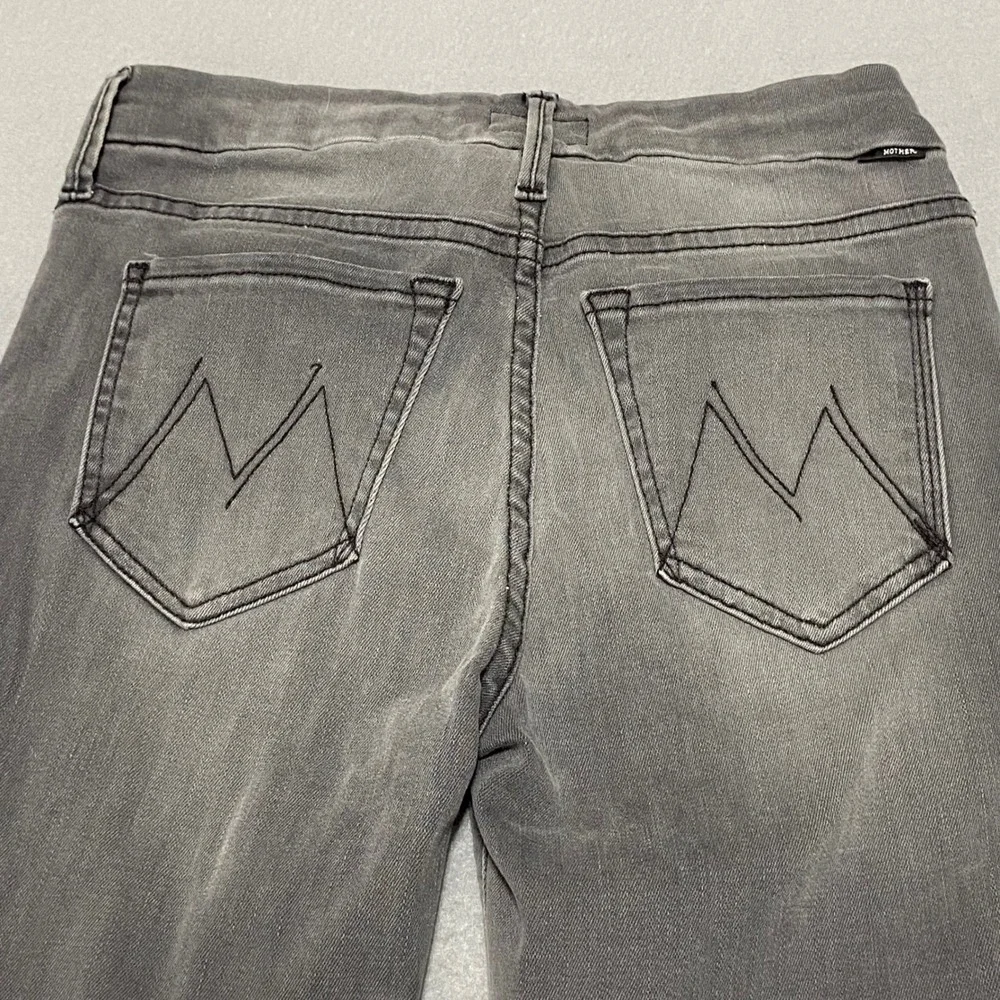 Mother The Looker Skinny Jeans The Old-Time Saloon Grey Size 25 1001-303